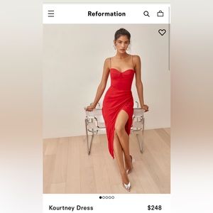 Reformation Kourtney Dress